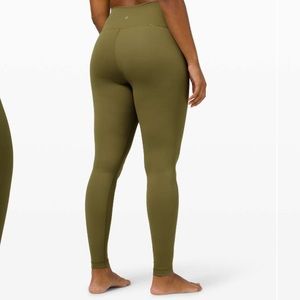 Lululemon Wunder Under High-Rise Tight 28" *Full-On Luxtreme
Bronze Green
